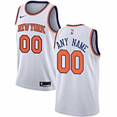 Men's Nike New York Knicks Customized Authentic White NBA Association Edition Jersey,baseball caps,new era cap wholesale,wholesale hats